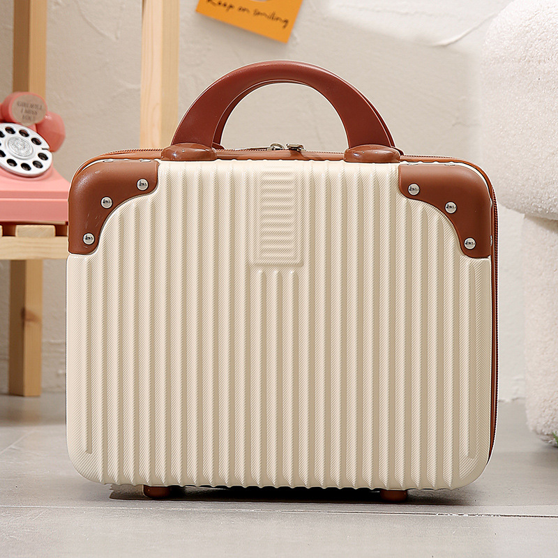 portable box 14-inch luggage women's fashion cosmetic case small lightweight 16 suitcase hand gift creative gift box Specification drawing