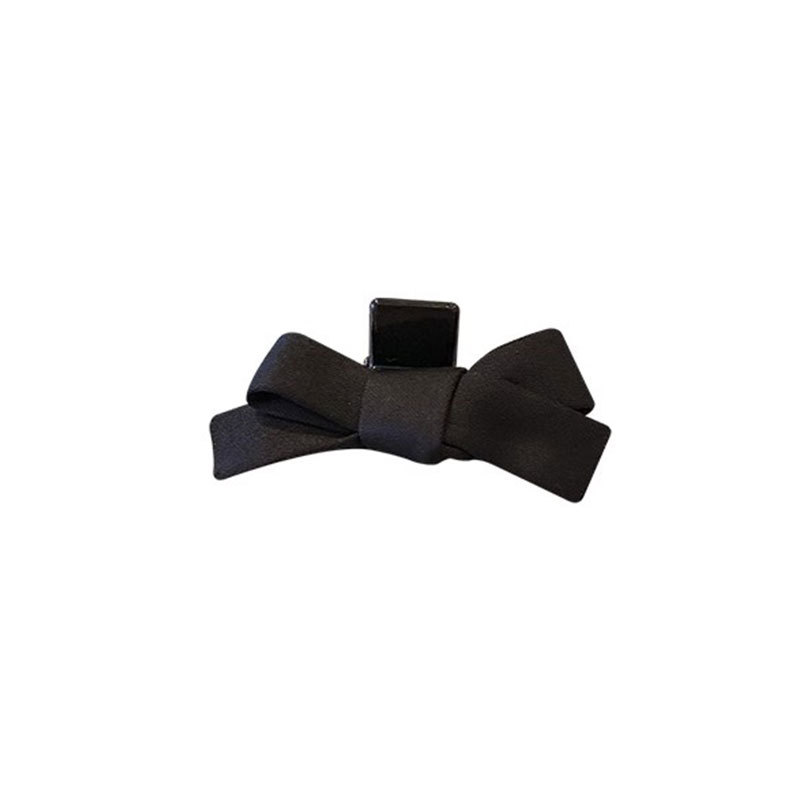 black elf ear bow small hair grabbing clip female princess hairstyle side side clip hair accessories behind the ear barrettes headdress hairpin Item Picture