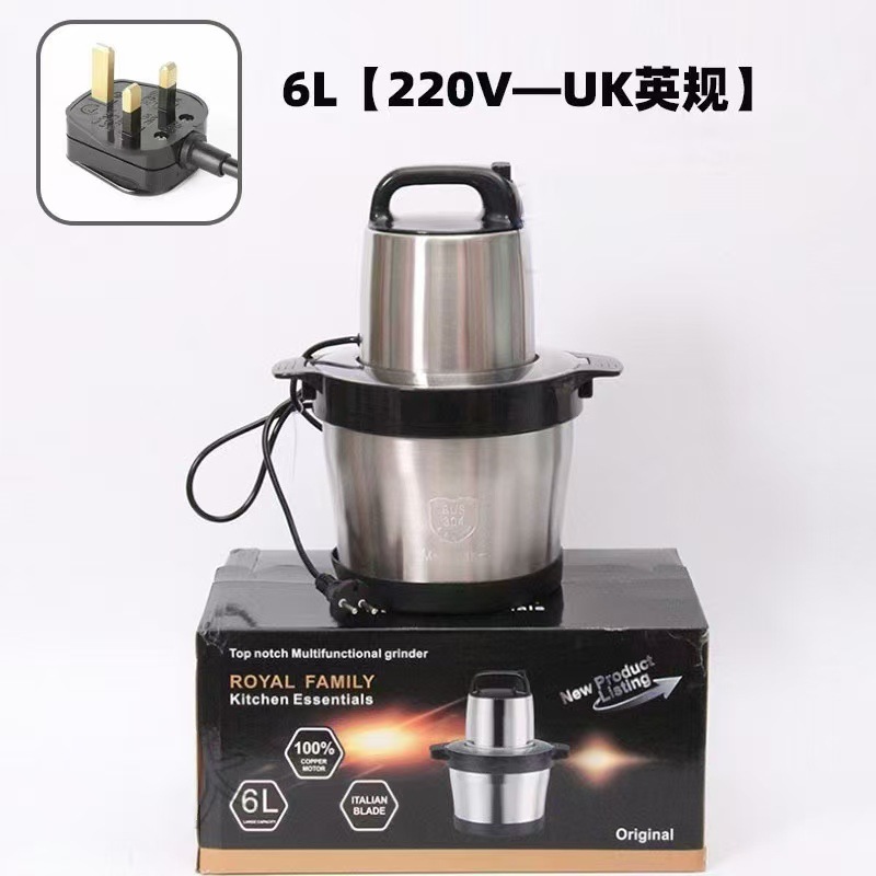 cross-border export fufu machine meat grinder stuffing machine garlic smasher multi-function stainless steel mixer full figure