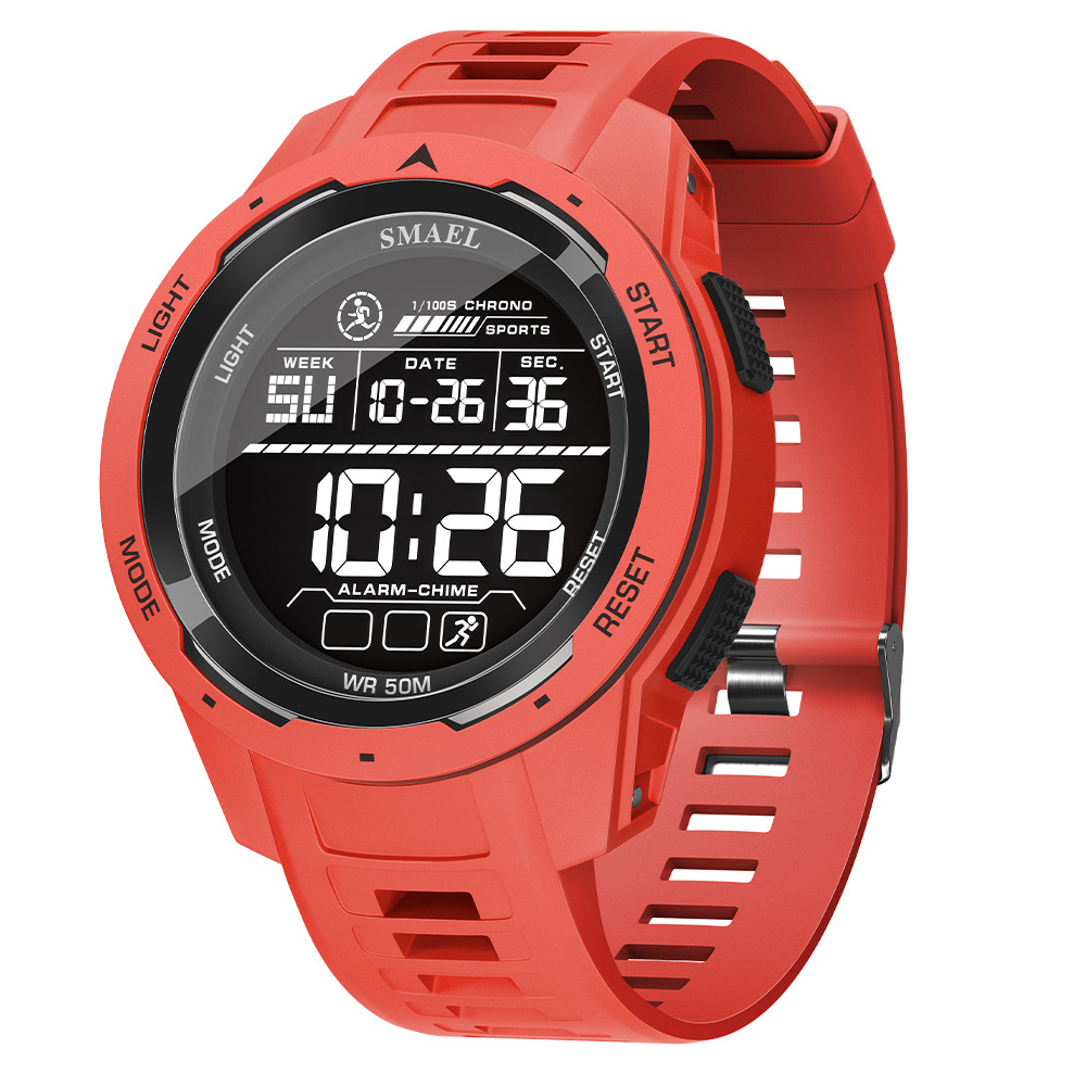 smael new 8105 electronic watch led luminous digital display outdoor sports good-looking waterproof multifunctional watch Application Scenario