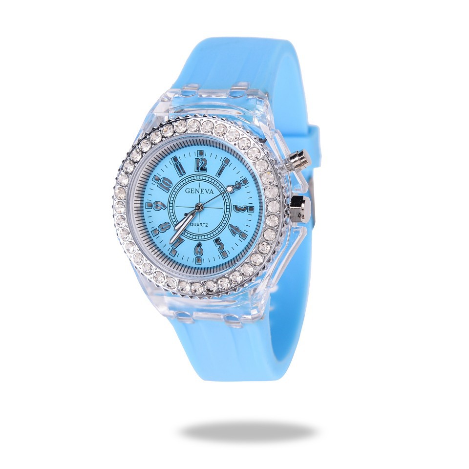 hot selling personalized rhinestone led korean fashion chinese watch men's and women's student watch quartz watch wholesale cross-border Application Scenario