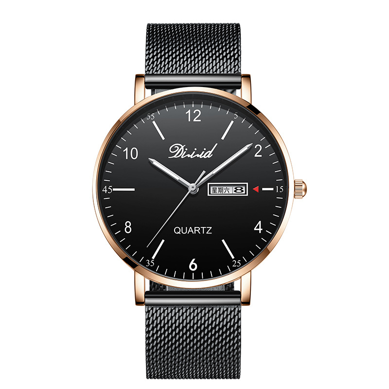 diz youth examination watch male student trendy non-mechanical watch junior high school students luminous waterproof quartz watch Application Scenario
