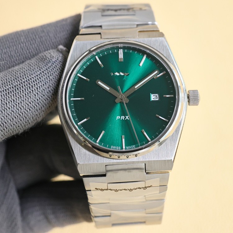 tianjiasuo prx super player luminous solid steel quartz waterproof men's watch full figure