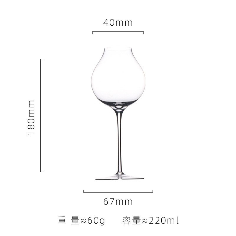 bar only cocktail glass creative crystal glass margarita cup creative trending high leg matini cup Specification drawing
