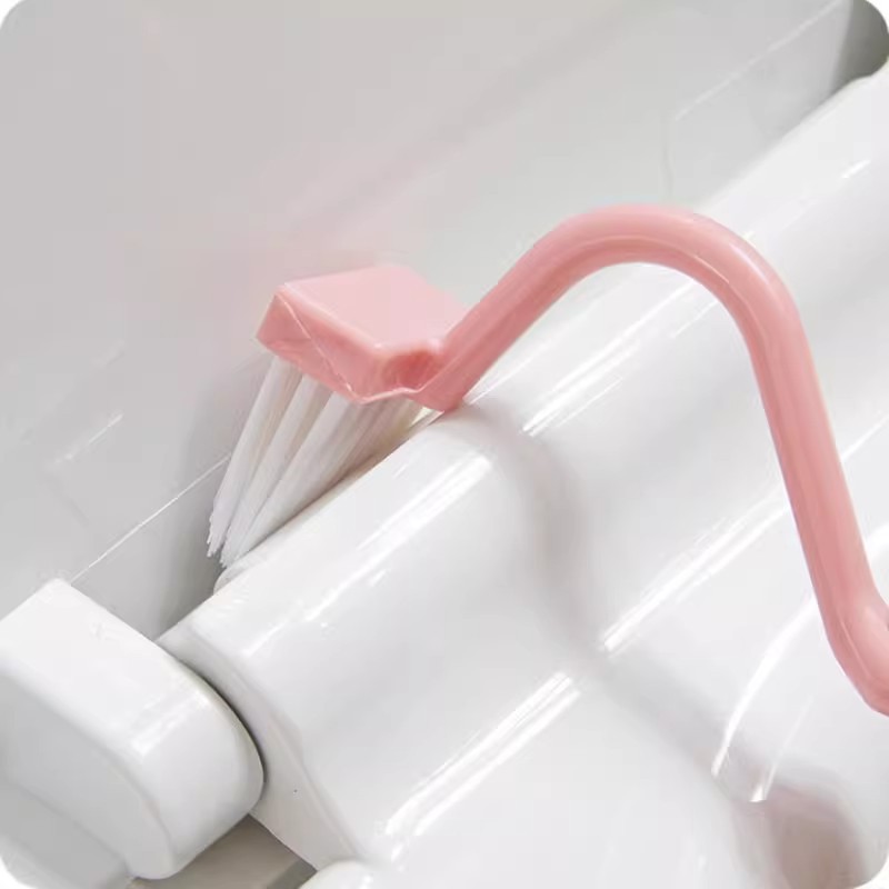 toilet s-type toilet brush japanese style dead corner cleaning brush creative toilet brush plastic curved brush toilet brush Specification drawing