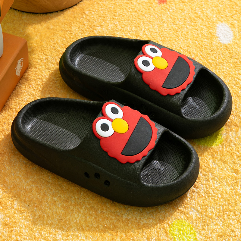eva children's slippers cute cartoon boys and girls baby child gommino middle and big children parent-child sandals summer Item Picture