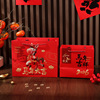 new year gift bag hand-holding gift bag horse year handbag national style red packaging bag new year's day general gift bag Application Scenario