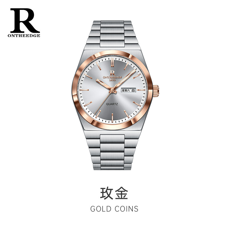 swiss ruizhiyuan brand men's watch new ultra-thin waterproof quartz watch live foreign trade popular style watch wholesale Item Picture
