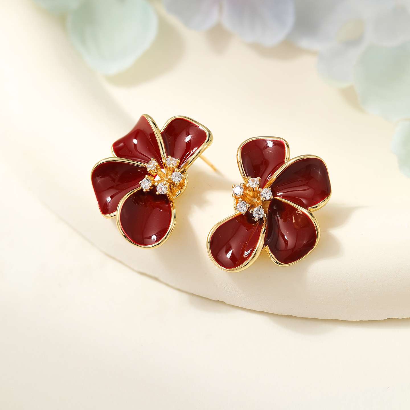 潮流耳钉耳饰耳钉耳针嘻哈贝壳饰品个性耳饰品搭配时尚耳饰品配饰女款多款可选产品图