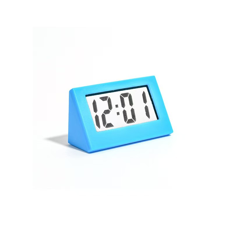 factory wholesale clock desktop mini desk clock portable student cute and compact electronic clock simple desktop hour details Picture