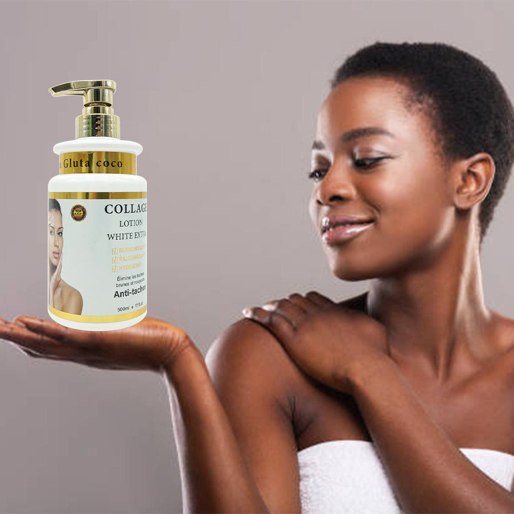 Collagen Anti Tache Extra Whitening Body Lotion Dry Skin details Picture