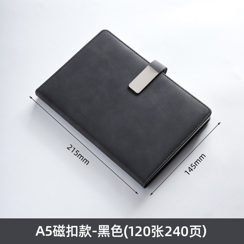 a5 business notebook with buckle gift set enterprise office notebook gift customization printable logo full figure