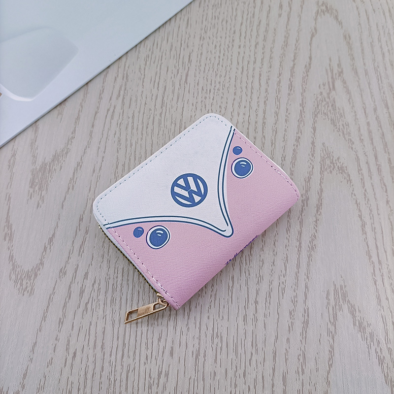 cross-border hot selling generation children coin purse student card holder wallet women's small and versatile ultra-thin driving license pouch Specification drawing