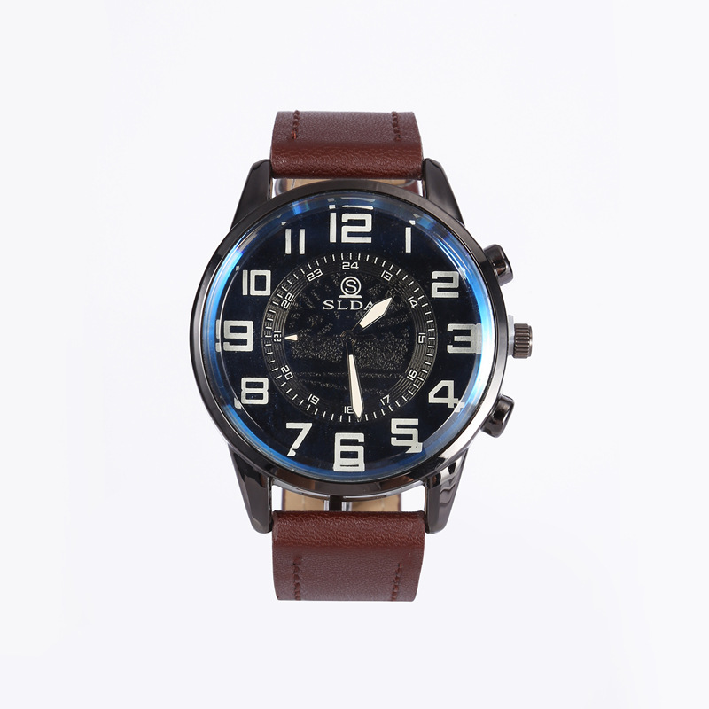 top-selling product fashion business belt simple men's watch men's casual retro digital dial student quartz watch wholesale Application Scenario