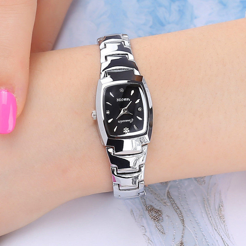 tungsten steel watch women's waterproof simple temperament women's watch small dial women's quartz watch foreign trade cross-border one piece dropshipping Specification drawing