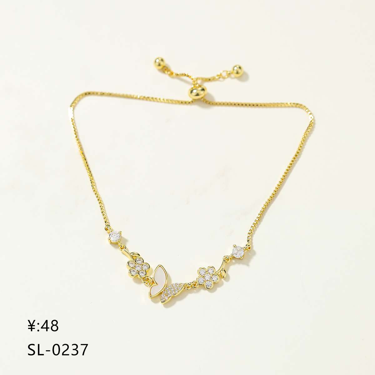 中东风格狐狸脚链脚饰时尚饰品女韩版简约百搭脚链脚环潮流配饰