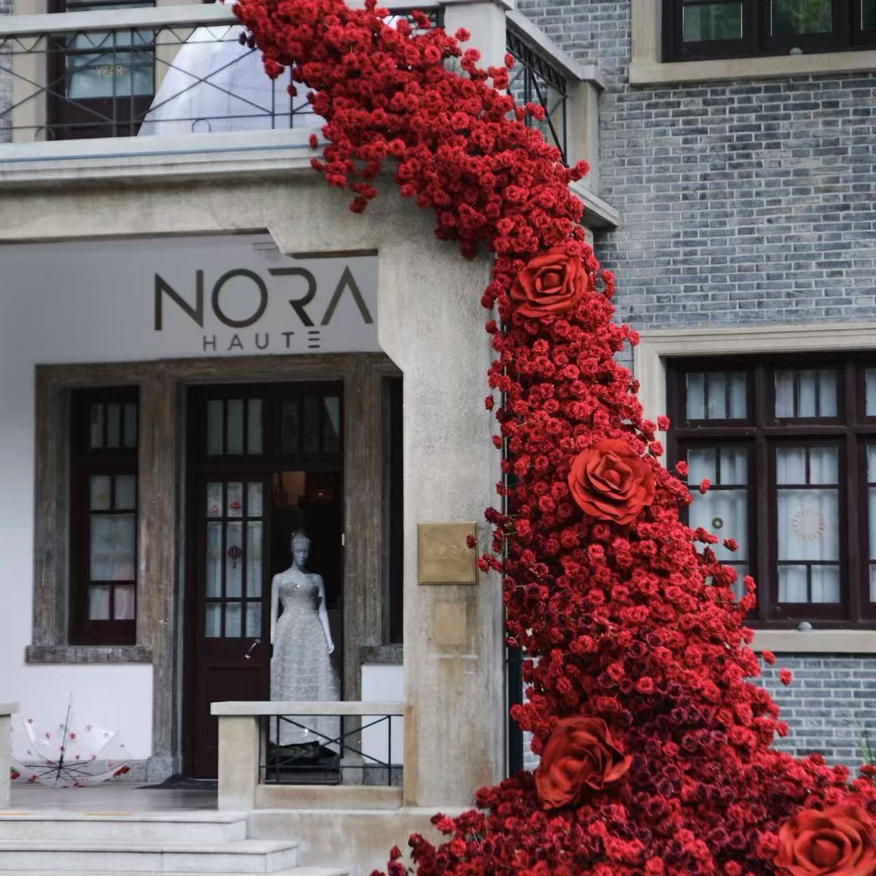 single flannel artificial rose wedding home decoration artificial flower valentine's day bouquet flower wall flower arrangement and fake flower full figure