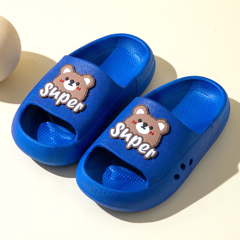 eva children's slippers cute cartoon boys and girls baby child gommino middle and big children parent-child sandals summer Application Scenario
