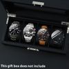 4-piece men's watch set, 2-piece steel belt quartz watch +2-piece belt quartz watch. Specification drawing