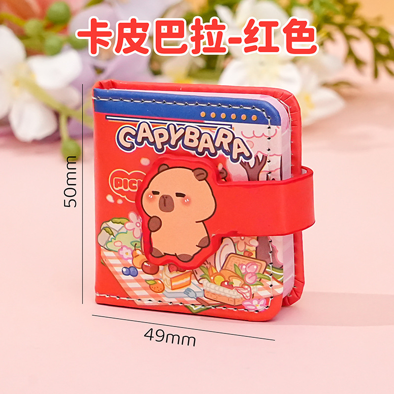 good-looking square paper exquisite color hem journal book wholesale cartoon cute notebook student stationery book Item Picture