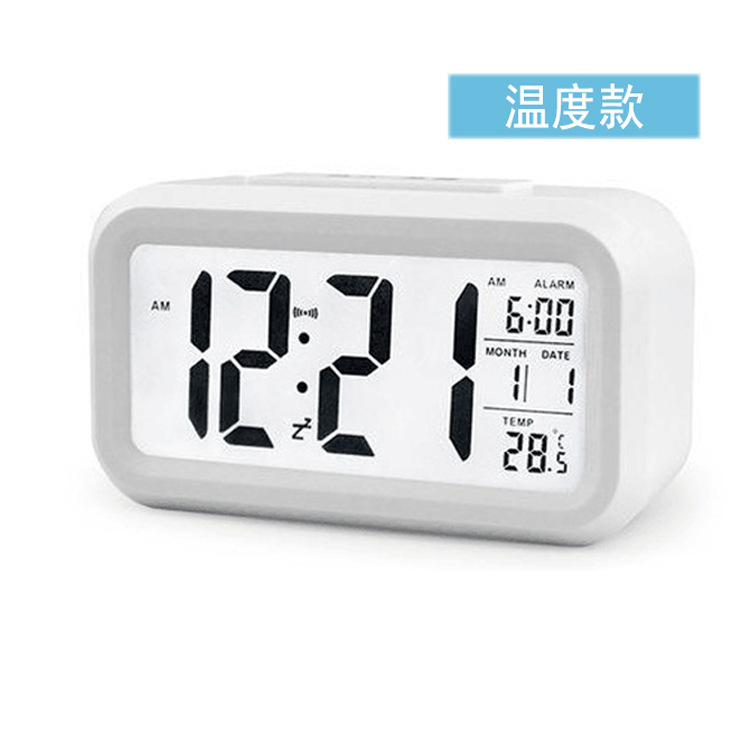 smart alarm clock student children electronic alarm clock table clock large screen digital luminous smart clock cross-border hot selling Application Scenario
