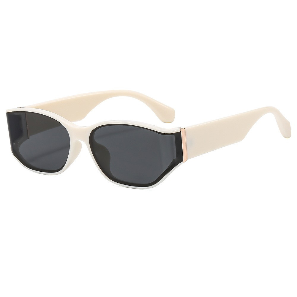 sun glasses trendy new curved mirror cats' eye sunglasses women's high-grade uv-proof all-matching sunglasses full figure