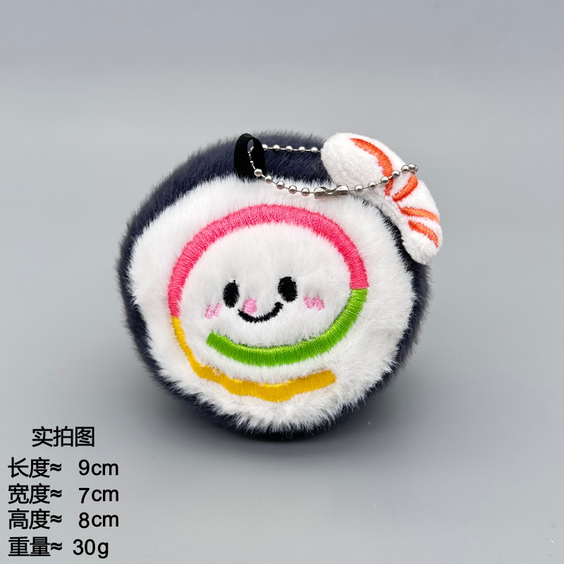 蛋糕毛绒公仔玩偶娃娃面包娃娃儿童玩具礼物可爱挂件钥匙扣仿真实物可爱包挂件详情图2