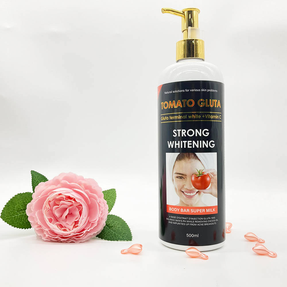 Gluta Terminal White Tomato Strong Whitening Body Milk details Picture