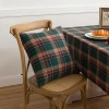 Amazon Home Cross-border New Simple ins tablecloth, Nordic Christmas tablecloth, pillowcase, red and green thickened tablecloth 01 details Picture