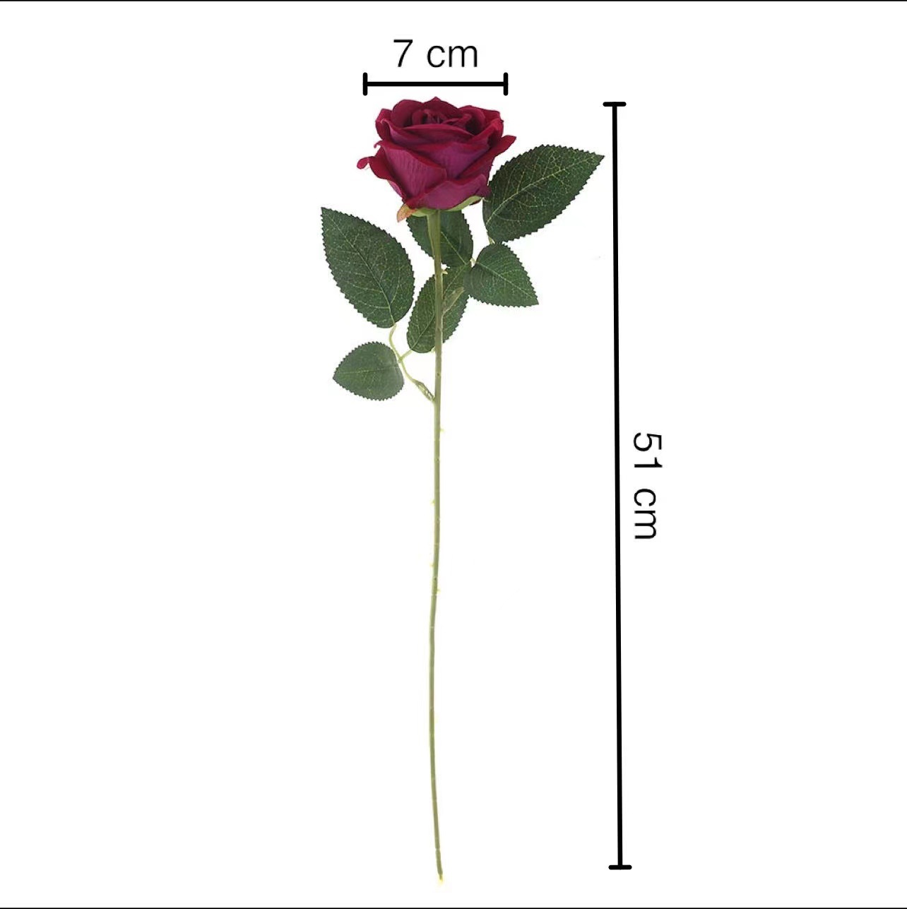 single flannel artificial rose wedding home decoration artificial flower valentine's day bouquet flower wall flower arrangement and fake flower Item Picture
