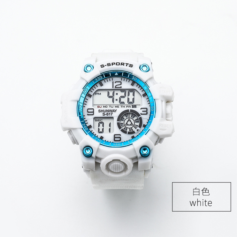 new ins internet celebrity candy color waterproof electronic watch multi-function luminous electronic watch fashion trend student Item Picture