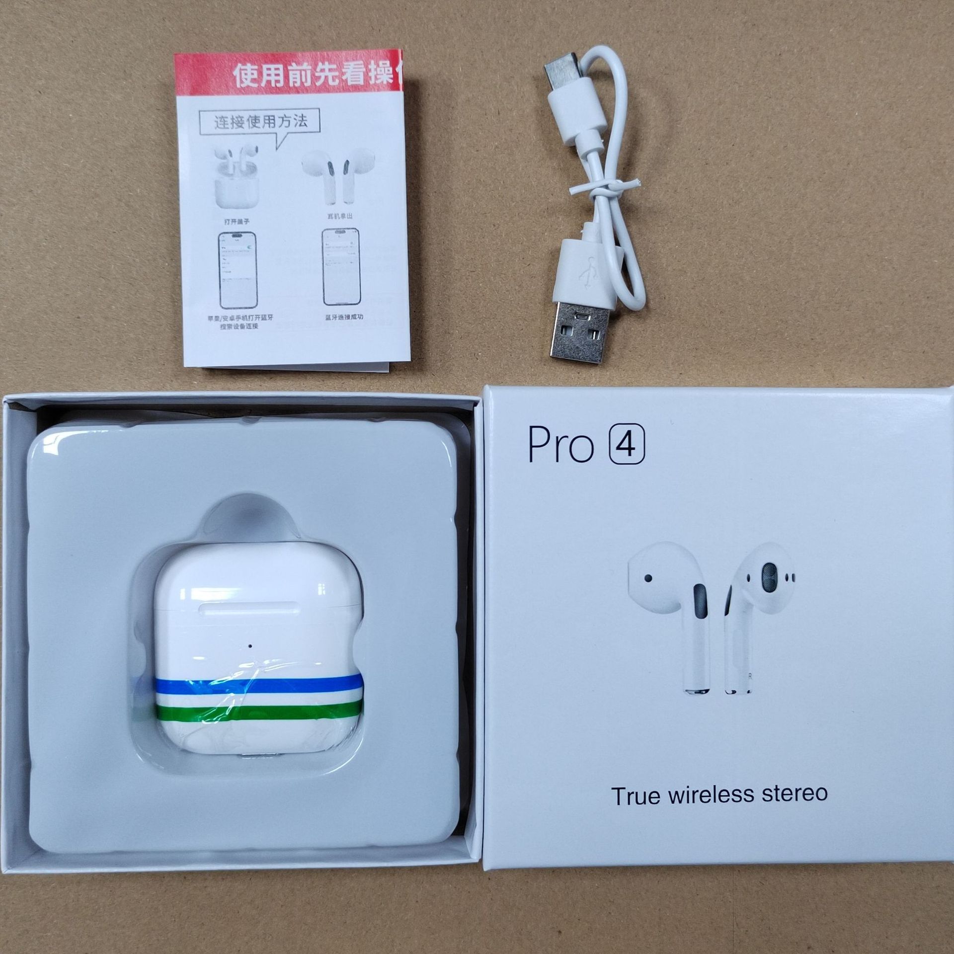 huaqiang north small 4 generation men and women high sound quality pro4 bluetooth headset wireless source factory wholesale 25 years new full figure