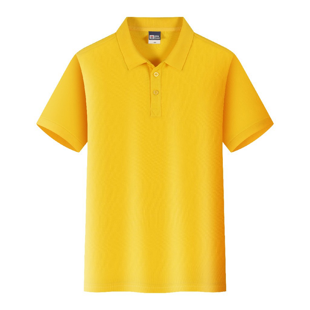 65% cotton lapel short sleeve  shirt t-shirt custom logo advertising shirt cultural shirt summer work clothes printing wholesale Specification drawing