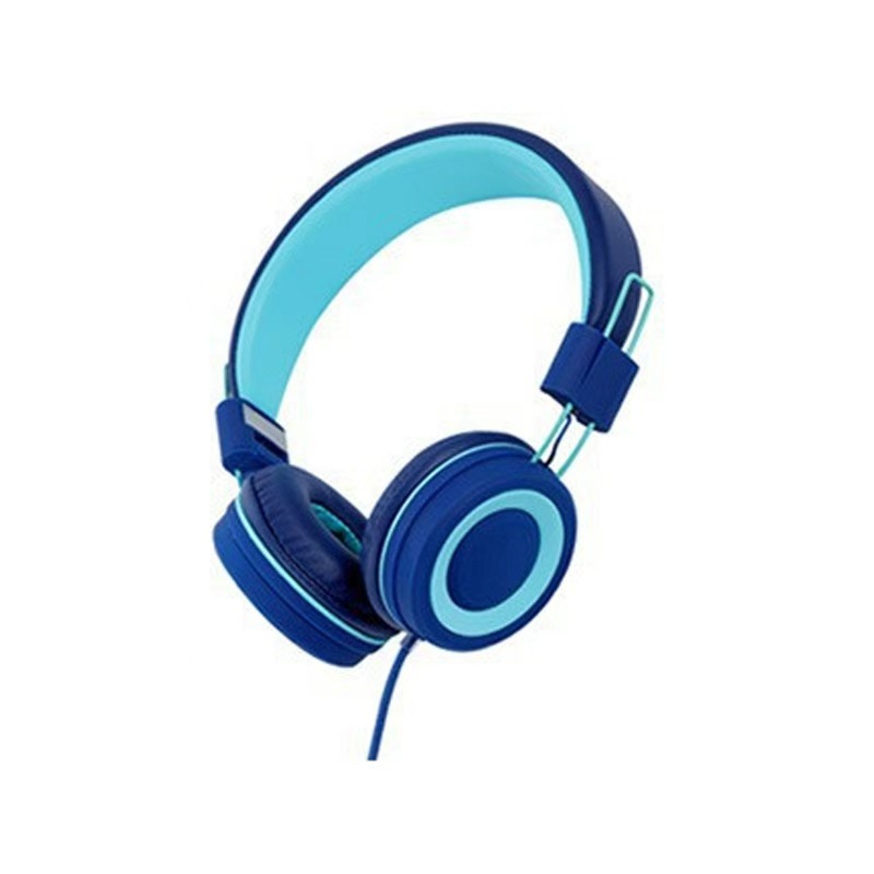 cross-border new arrival wired headset adjustable folding net class with mic audio learning headset business gift Item Picture