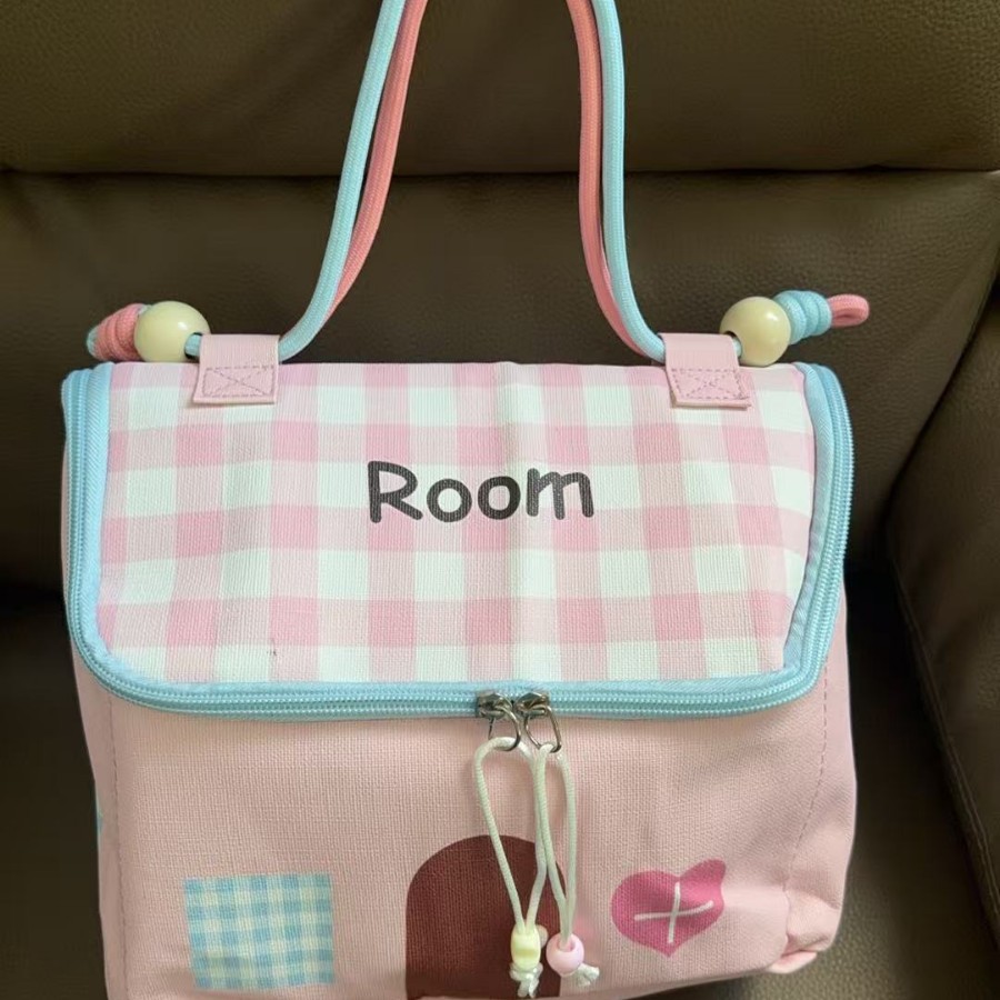 new dopamine house cosmetic bag color matching large capacity partition travel portable cosmetic bag storage bag storage full figure