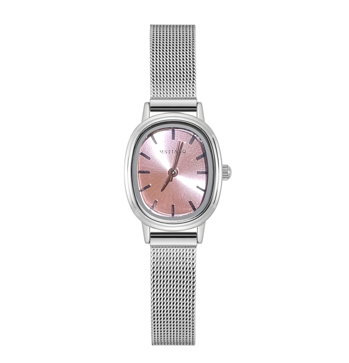 retro exquisite watch female student small simple and light luxury ins niche pointer oval women's watch Item Picture