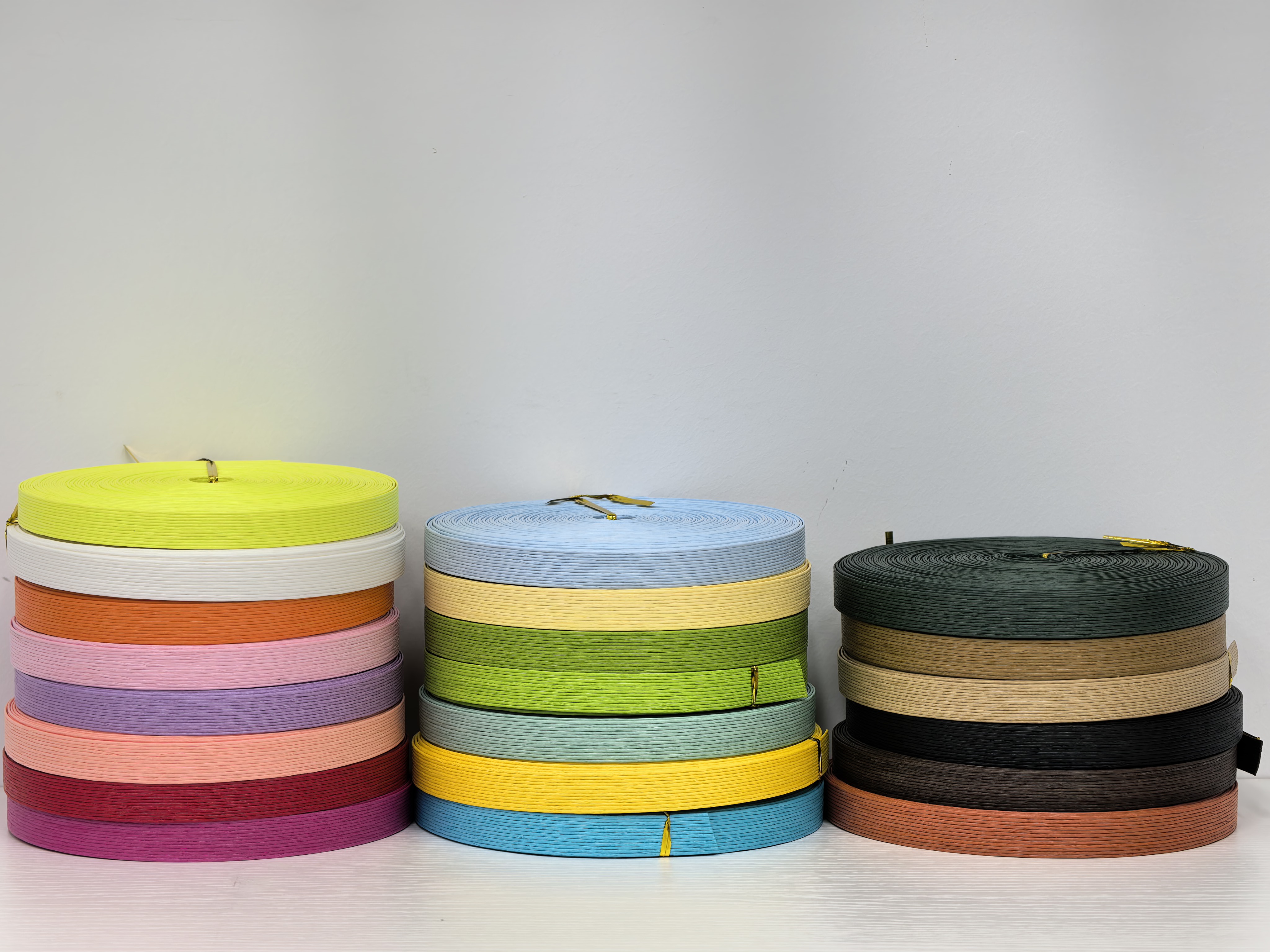 Paper rattan woven rope, DIY paper rope, materials for weaving baskets, basket paper rope, paper row rope, 12 strands Item Picture