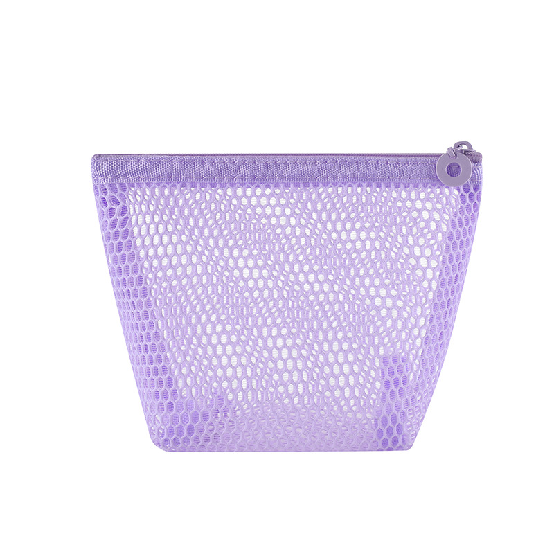 dopamine color square bag large capacity portable mesh small cosmetic bag lipstick storage bag mesh napkins dispenser bag Application Scenario