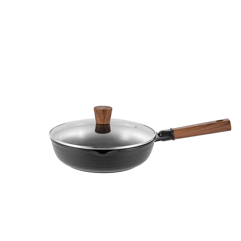 cross-border master series die-cast aluminum frying pan medical stone non-stick pan set household wok soup pot pot wholesale Application Scenario