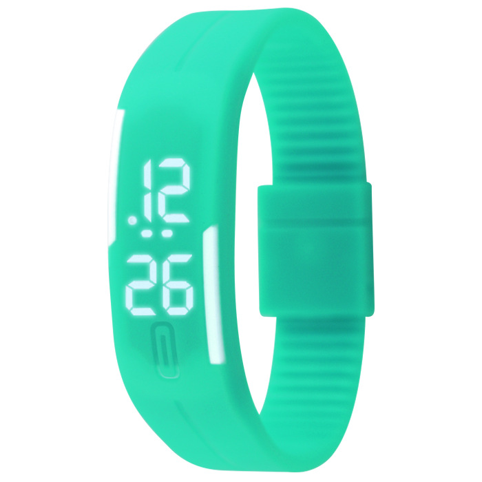 colorful watch factory spot led silicone watch waterproof watch sports student's watch led can be one piece dropshipping full figure