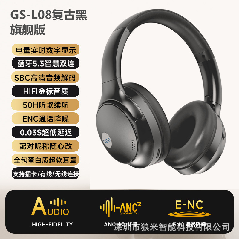 bluetooth headset vj901 retro headset card incense inserted folding music wireless noise reduction headset factory direct sales Application Scenario