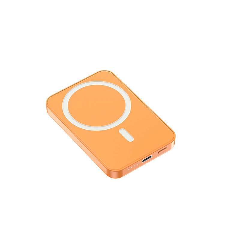 cross-border custom magsafe fast charge 20w magnetic wireless power bank ultra-thin mini bracket with line mobile power supply Application Scenario