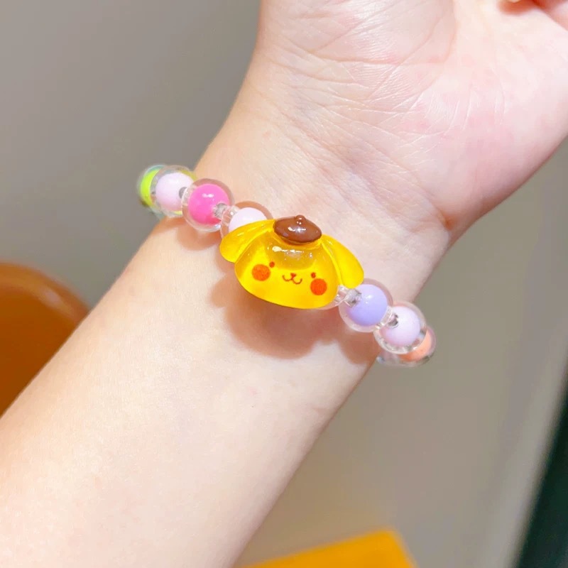 summer popular cartoon sanrio bracelet cute clow m jewelry female travel versatile sanrio little girl Application Scenario