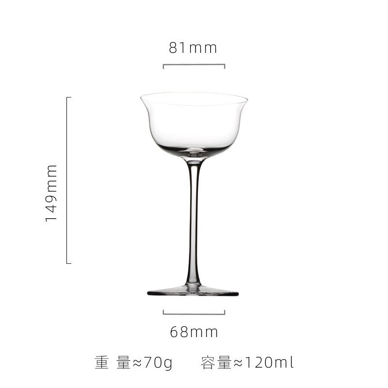 bar only cocktail glass creative crystal glass margarita cup creative trending high leg matini cup details Picture