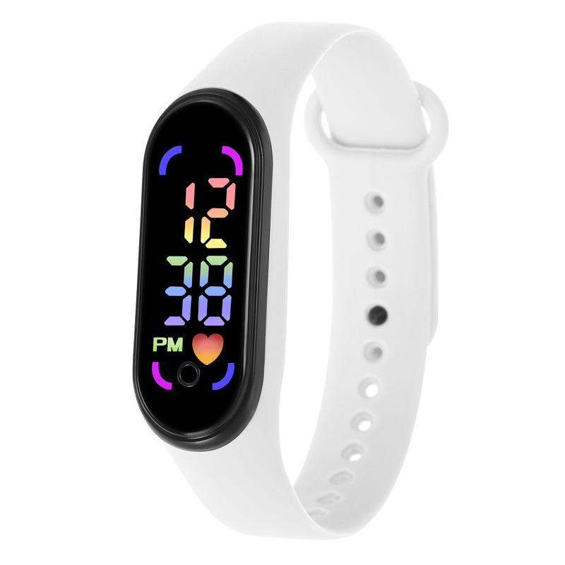 electronic watch led bracelet waterproof sport watch universal men's and women's korean-style simple fashion student watch digital Item Picture