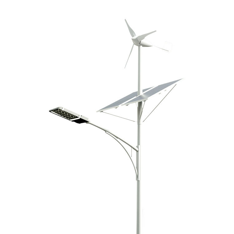 Wind-solar hybrid solar street lamp, 6-meter led street lamp for new rural areas, municipal road project payment, wind and solar energy lamp Item Picture