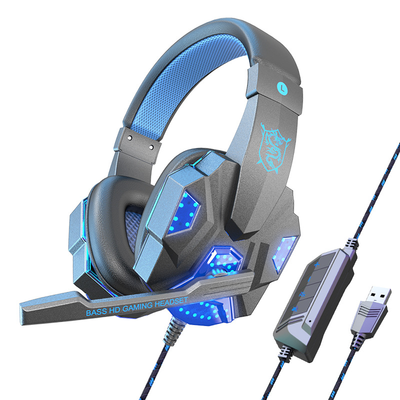 exclusive for cross-border headset wired laptop computer special headset gaming electronic sports headset factory wholesale Item Picture