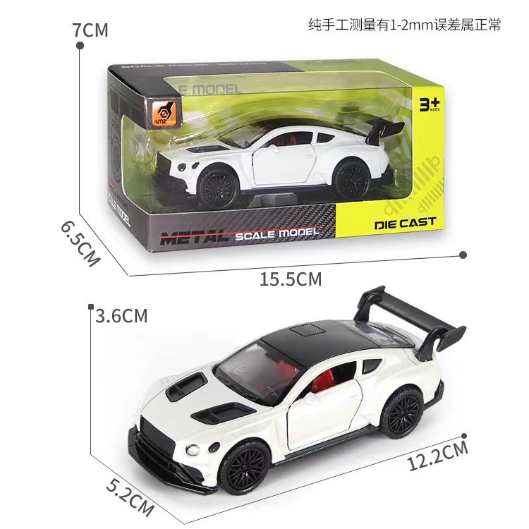 alloy car toy boy car model children's toy car simulation alloy car model car metal sports car decoration details Picture