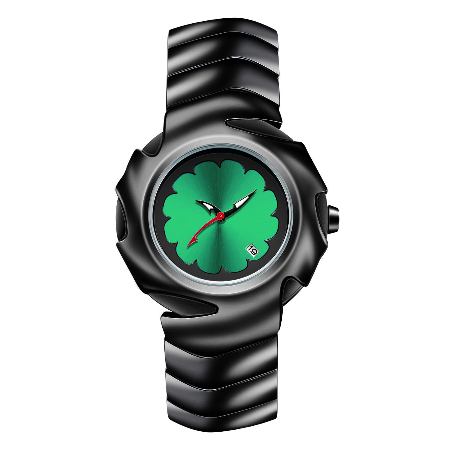 new shaped retro watch foreign trade hot selling product fashion unique design trend senior men's watch wholesale details Picture