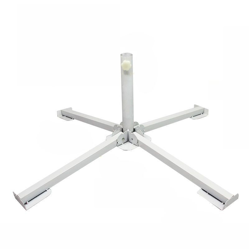 outdoor beach umbrella umbrella stall square fishing sunshade cross base four-leg bracket folding Specification drawing